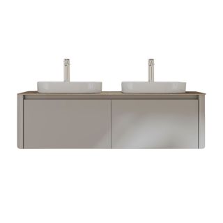 Тумба с раковиной Black&White Universe 9151400-2 Double 140 см бежевый